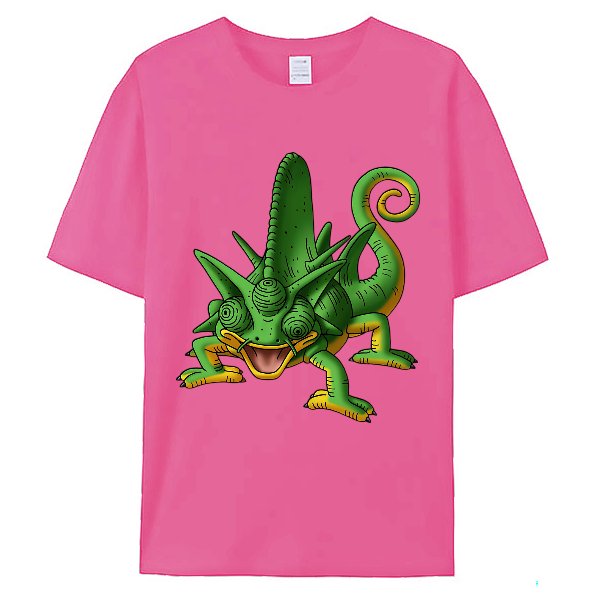 （画像用） ドラゴンクエスト Doragon Kuesuto Dragon Quest レディースカジュアルプリントTシャツ（綿100％）